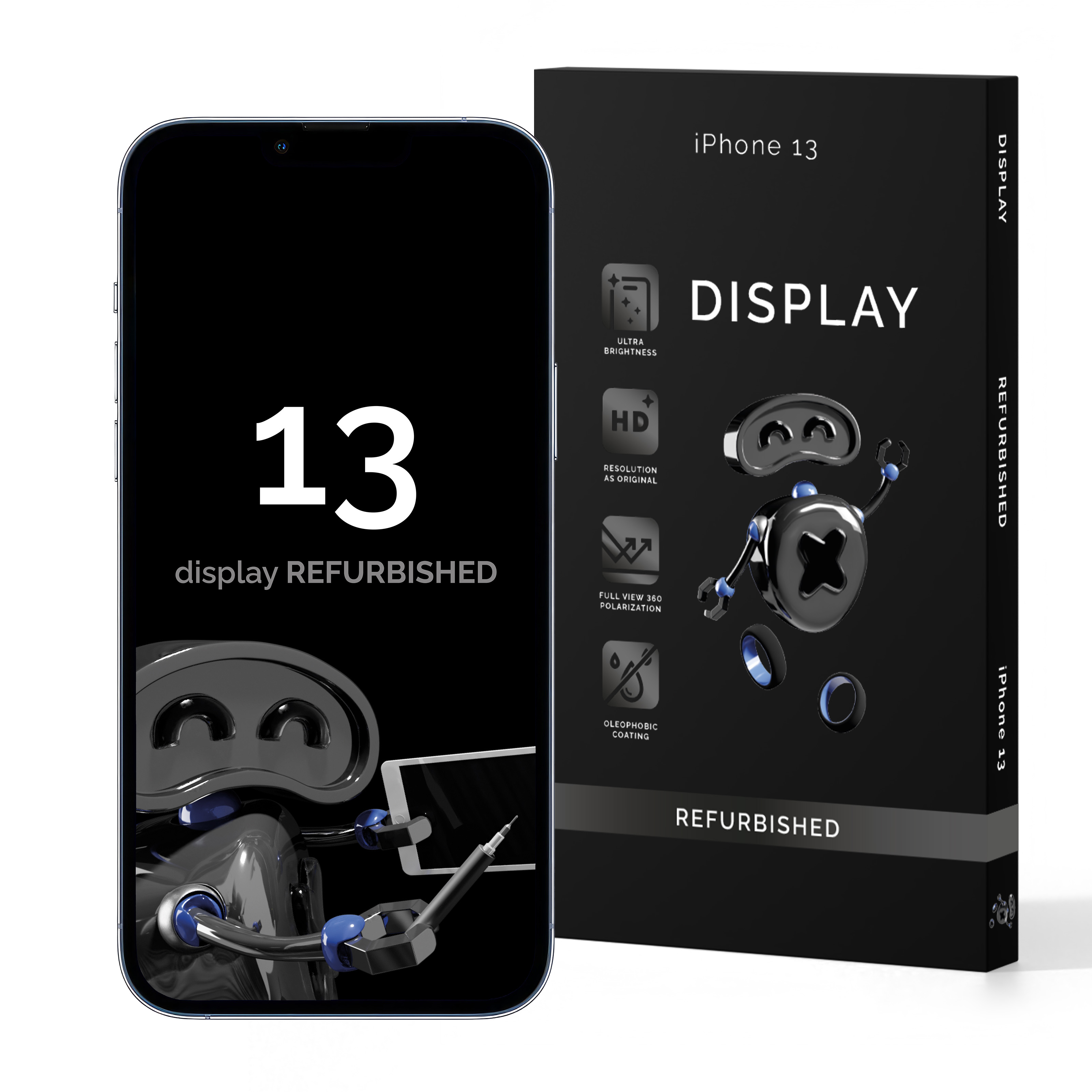 Display Lcd Tft Incell + Touch Per Samsung Galaxy A515F A516F A51 4G A51 5G Nero Compatibile